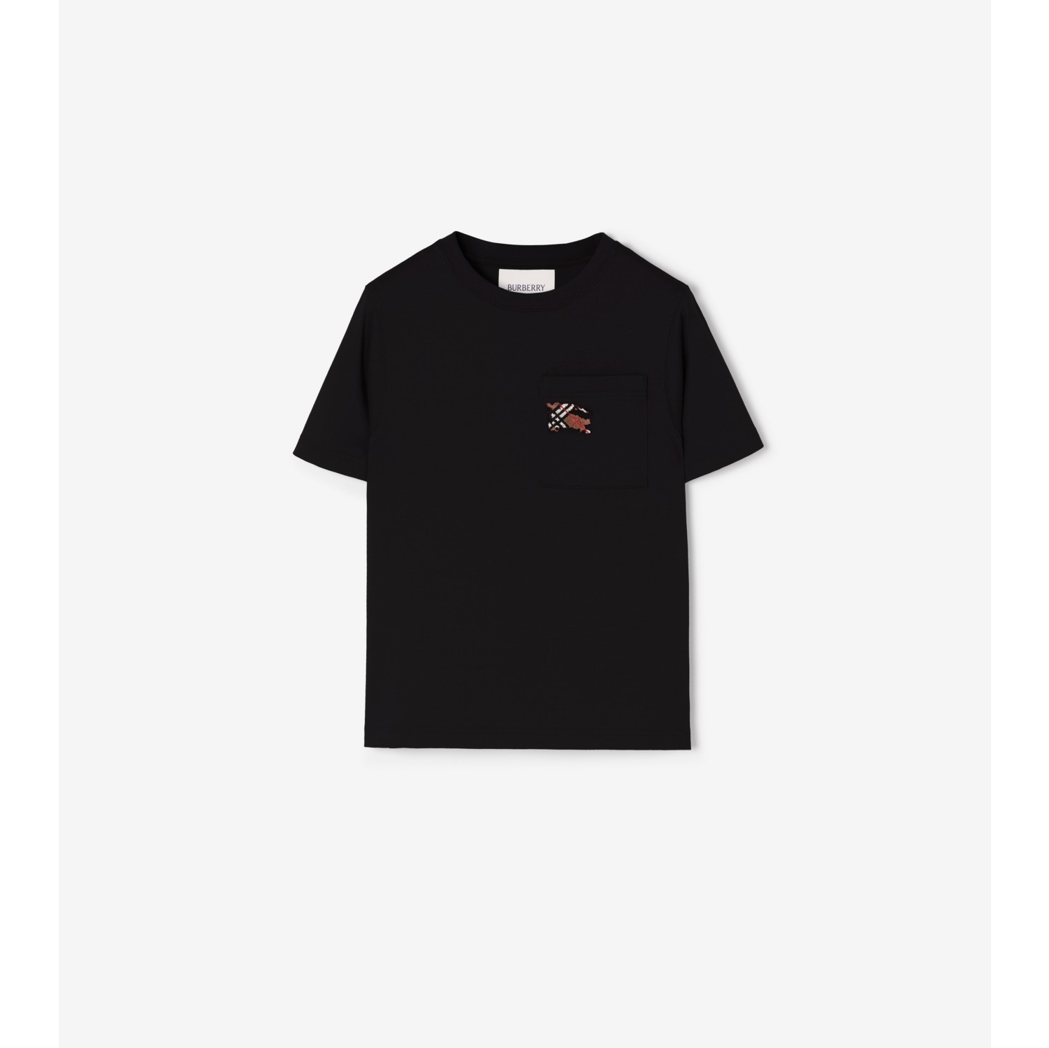 Knight Check Cotton T-shirt