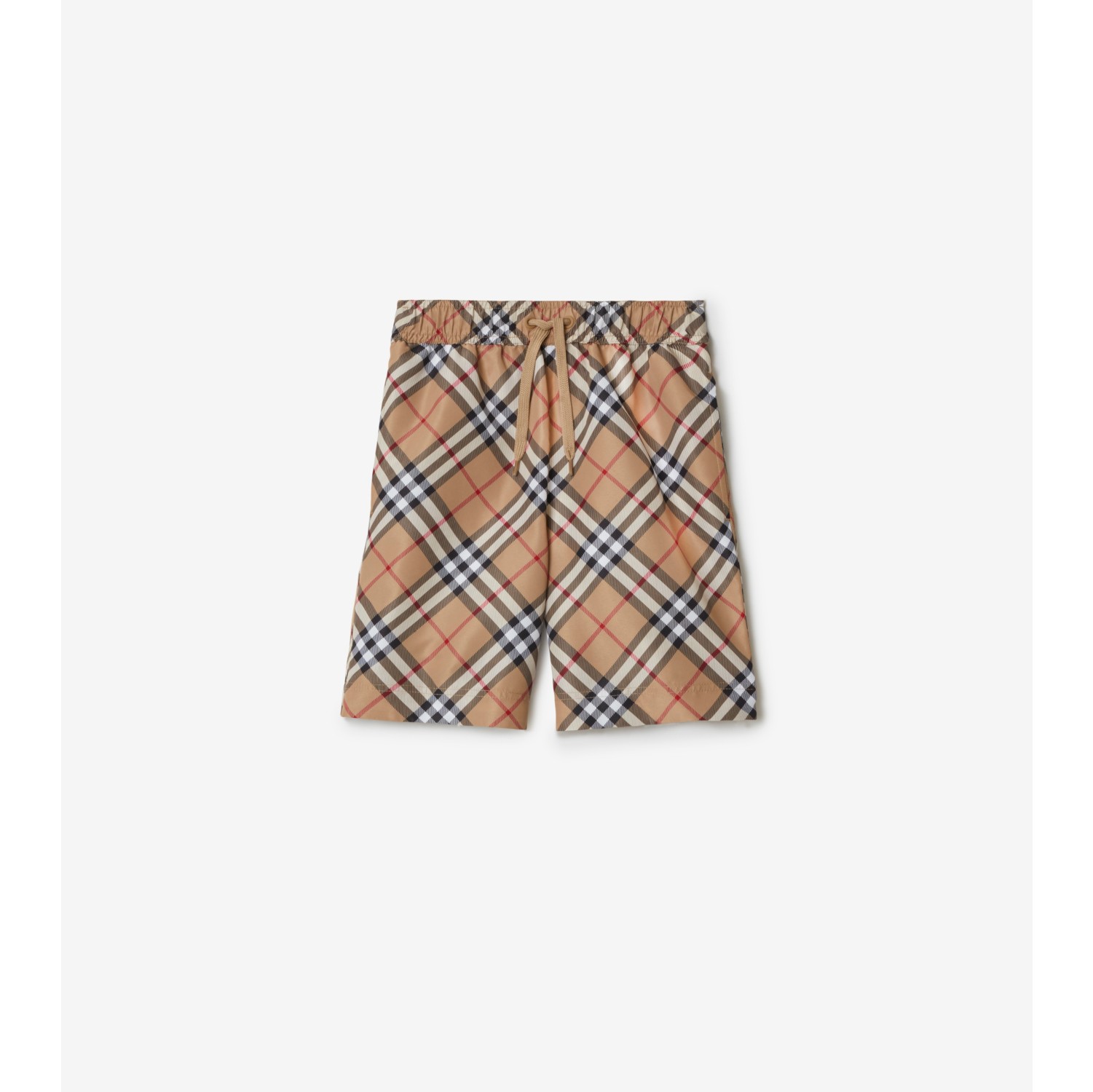 Check Swim Shorts in Archive beige | Burberry® Official