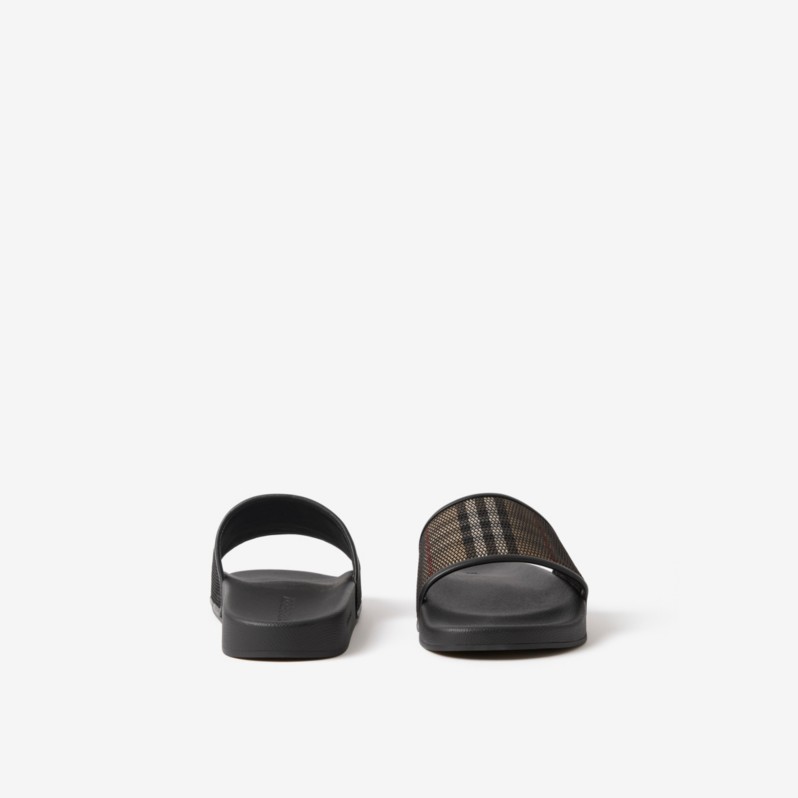 Edgy Summer Footwear: Burberry Mens Biker Sandals