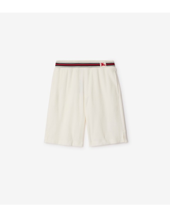 Short en tissu éponge