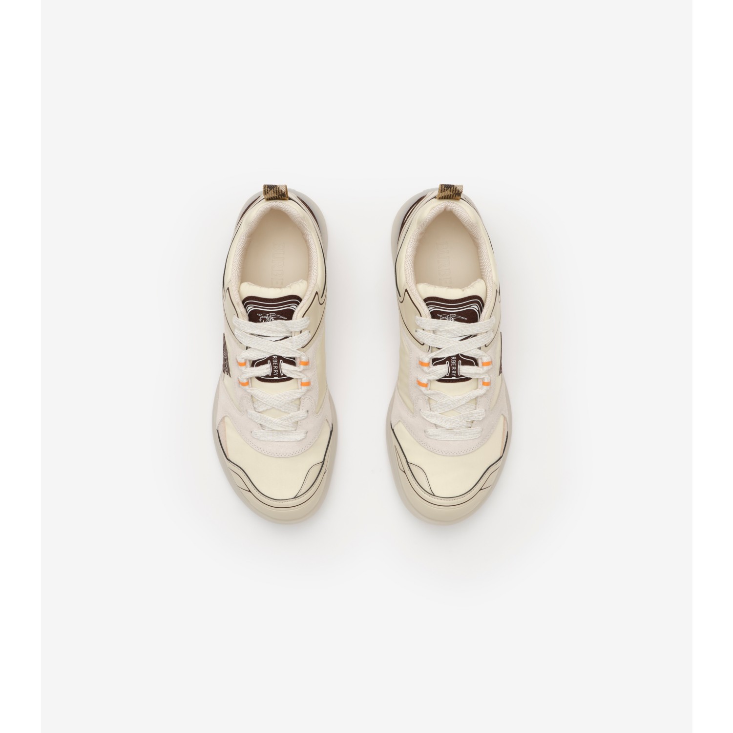 Matrix Sport Sneakers​ in Ceramic white - Men | Burberry® Official