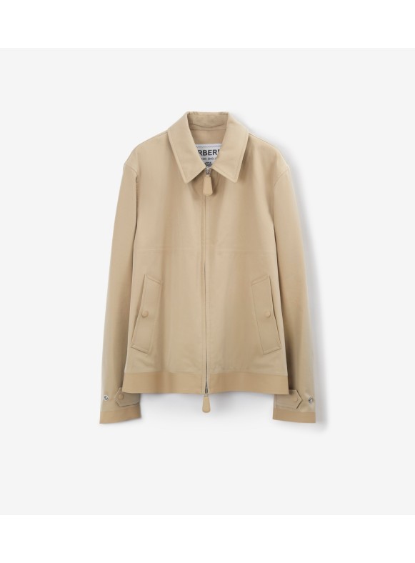 Burberry wax hot sale jacket mens