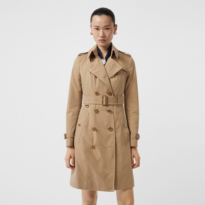 burberry gold trench coat