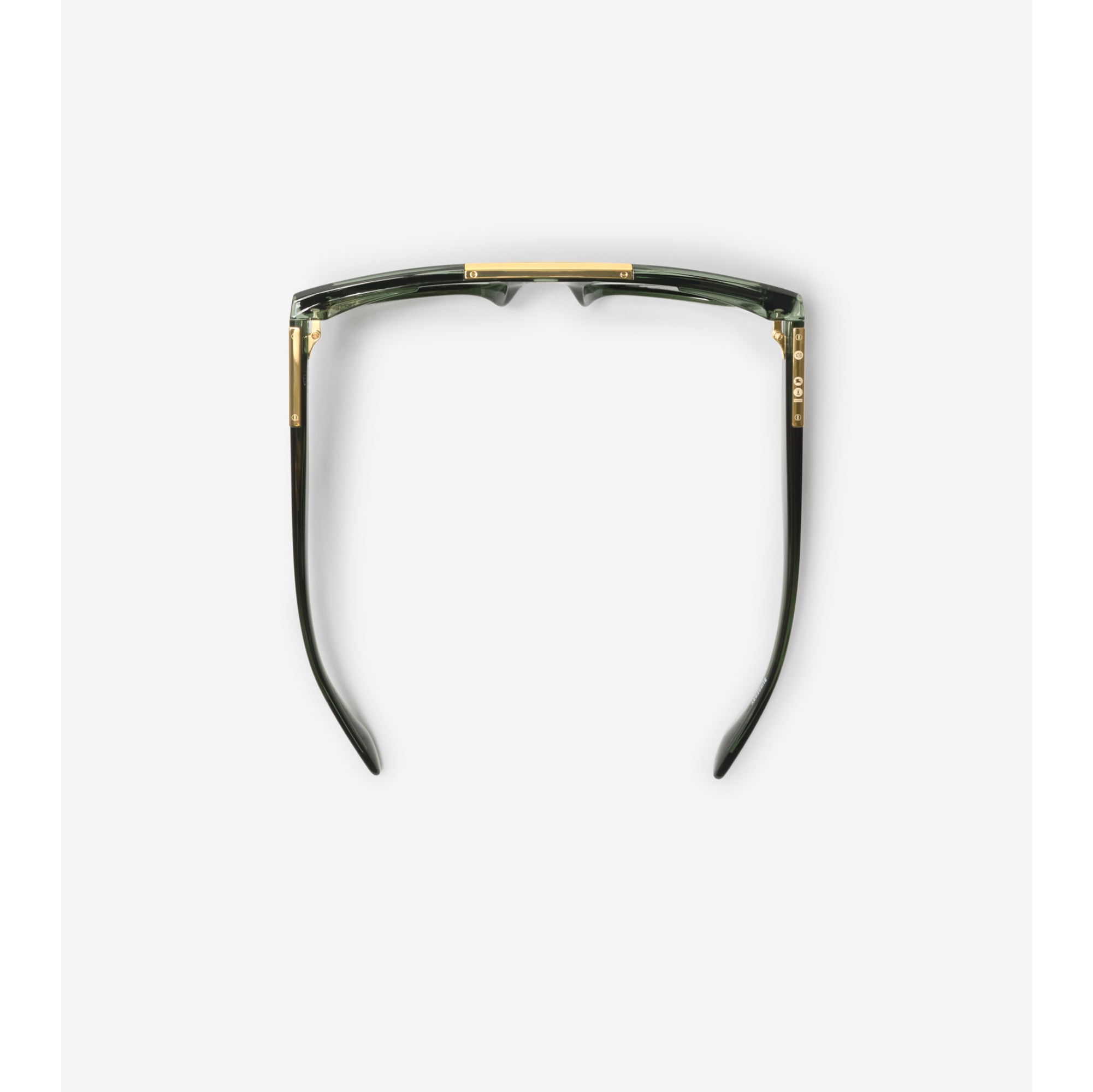 Classic Rectangular Sunglasses​ in Khaki - Men | Burberry® Official