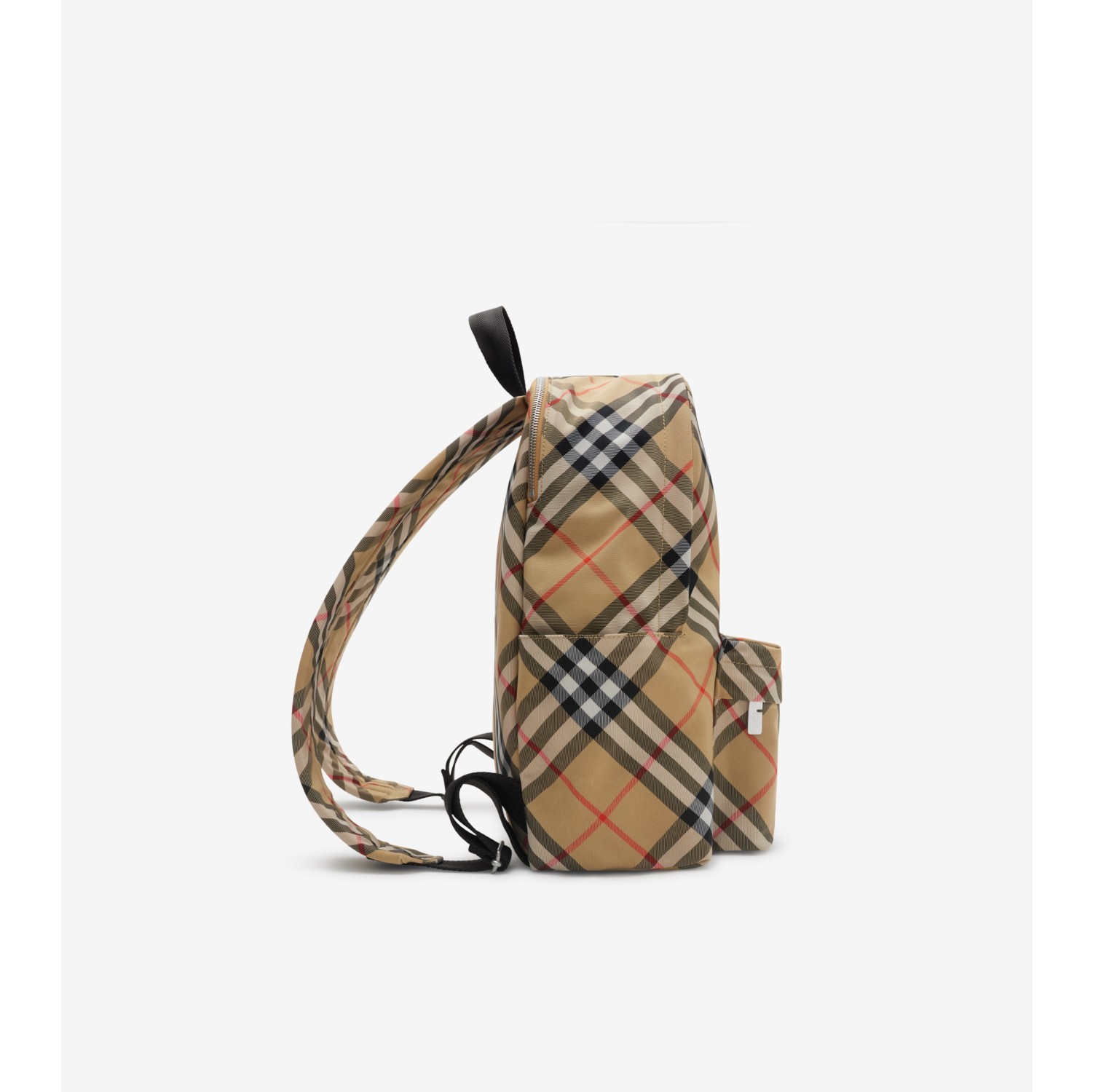 Petit sac a dos Check Sable Homme Site officiel Burberry