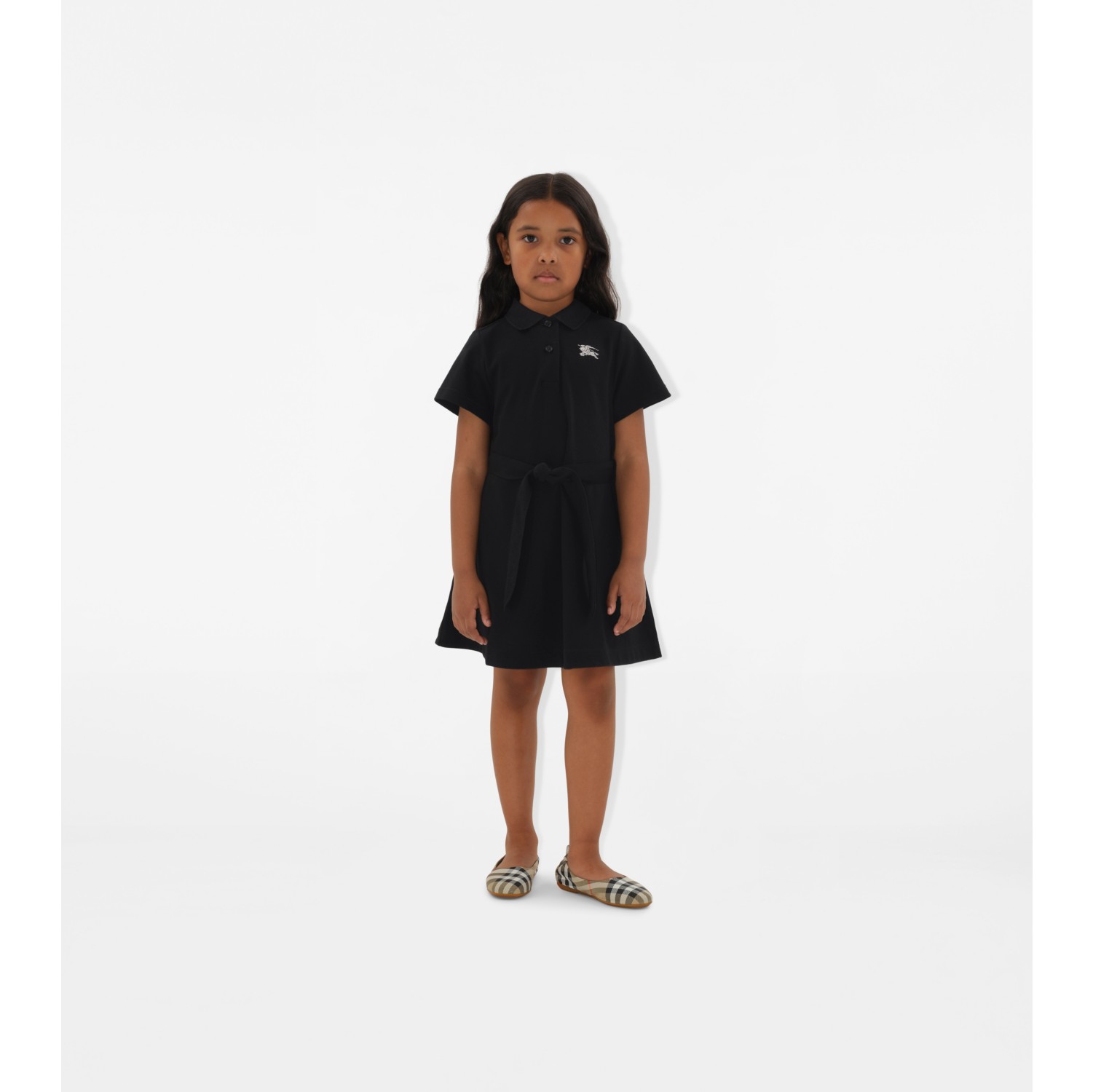 Cotton Polo Shirt Dress