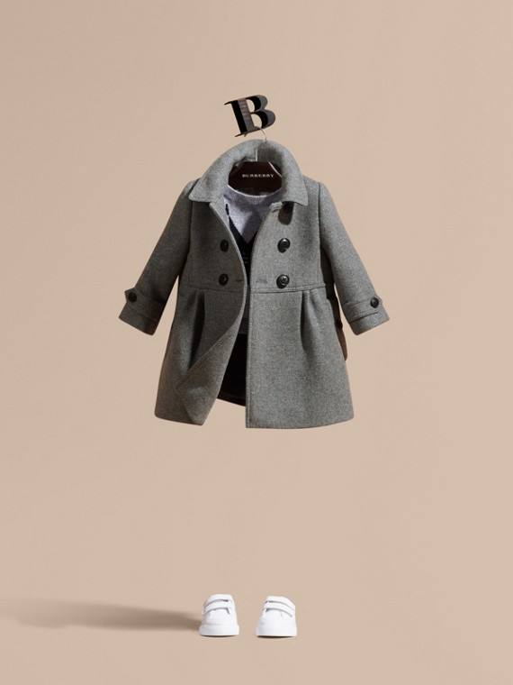 Baby girl burberry coat sale Clearance