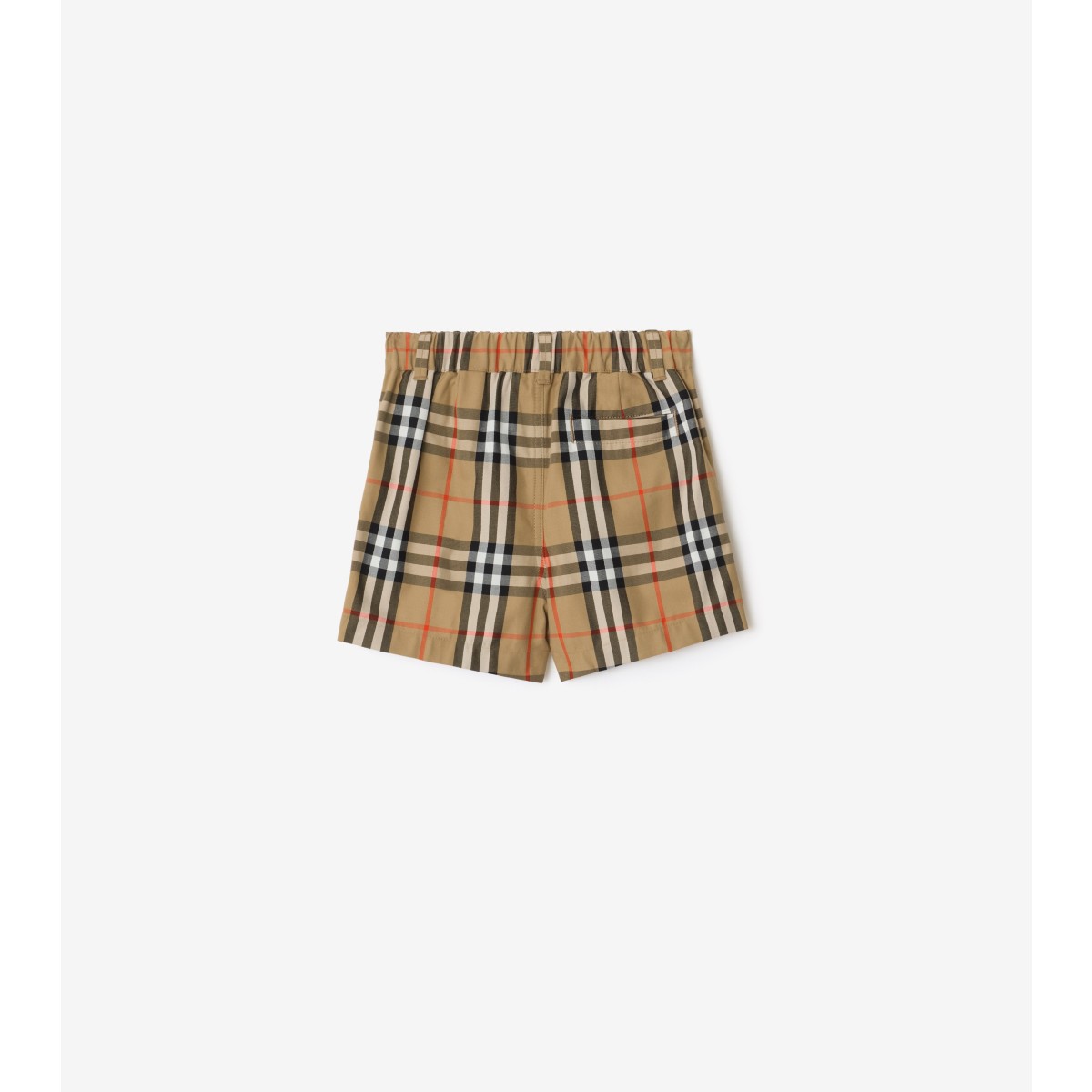  Check Cotton Shorts