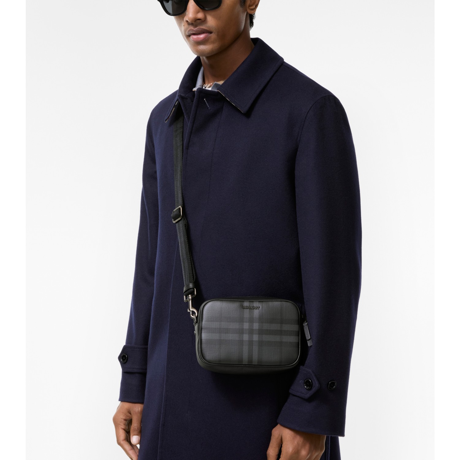 Mini City Check Crossbody Bag
