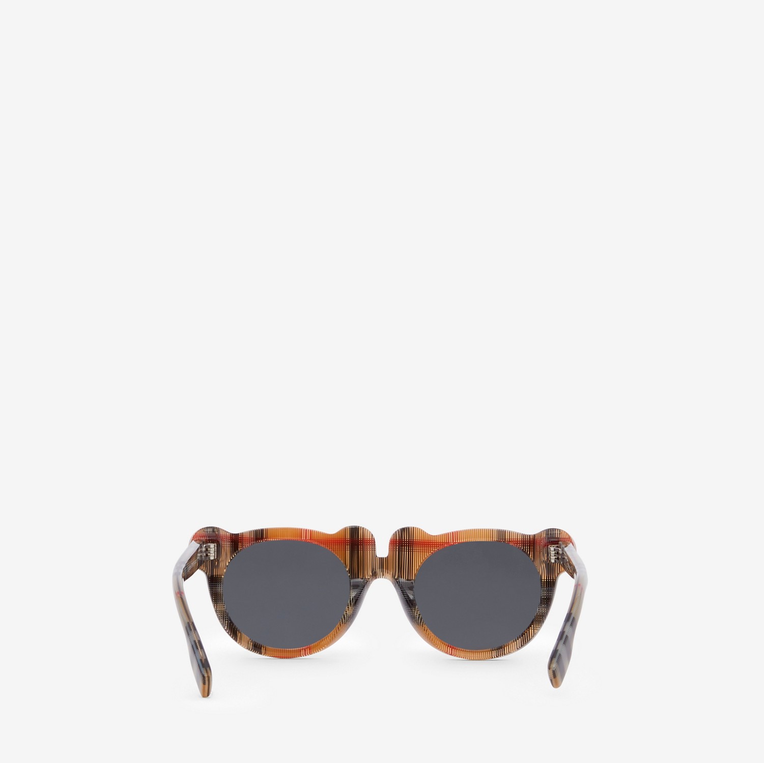Vintage Check Teddy Bear Frame Sunglasses
