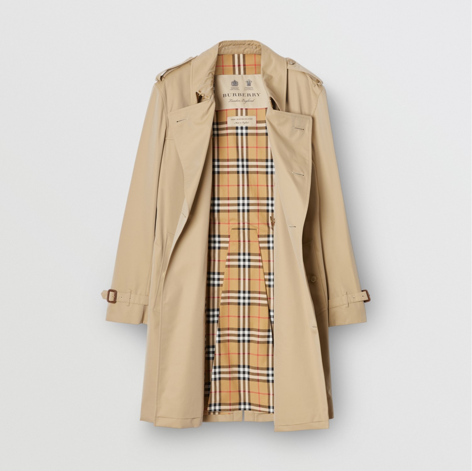 The Mid-length Chelsea Heritage Trench Coat in Honey - Burberry