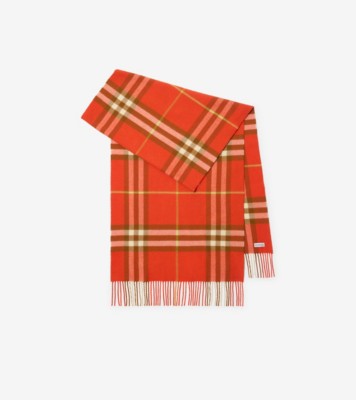 BURBERRY オレンジ チェック ケース 62AC68F5-8E97-4DBF-84BC-