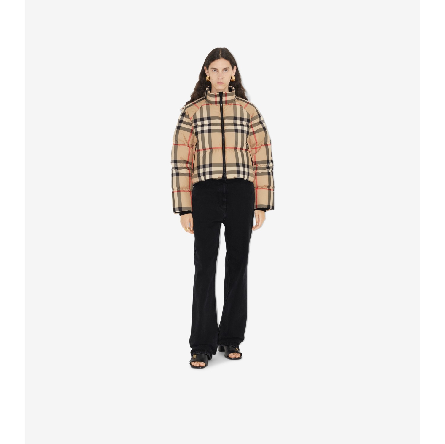 Burberry on sale puffer coat