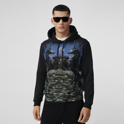 burberry mens hoodies