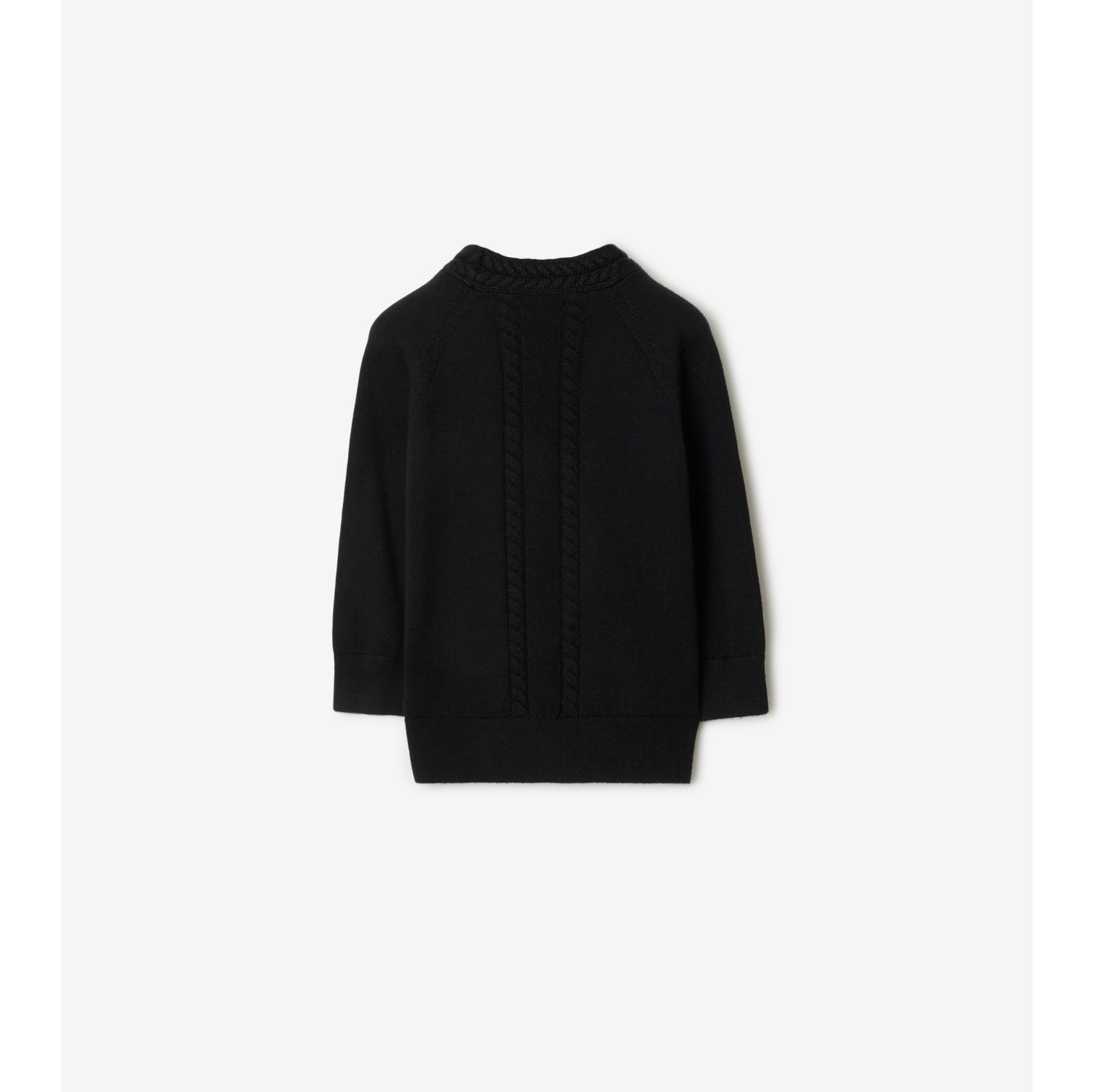 Black burberry sweater best sale