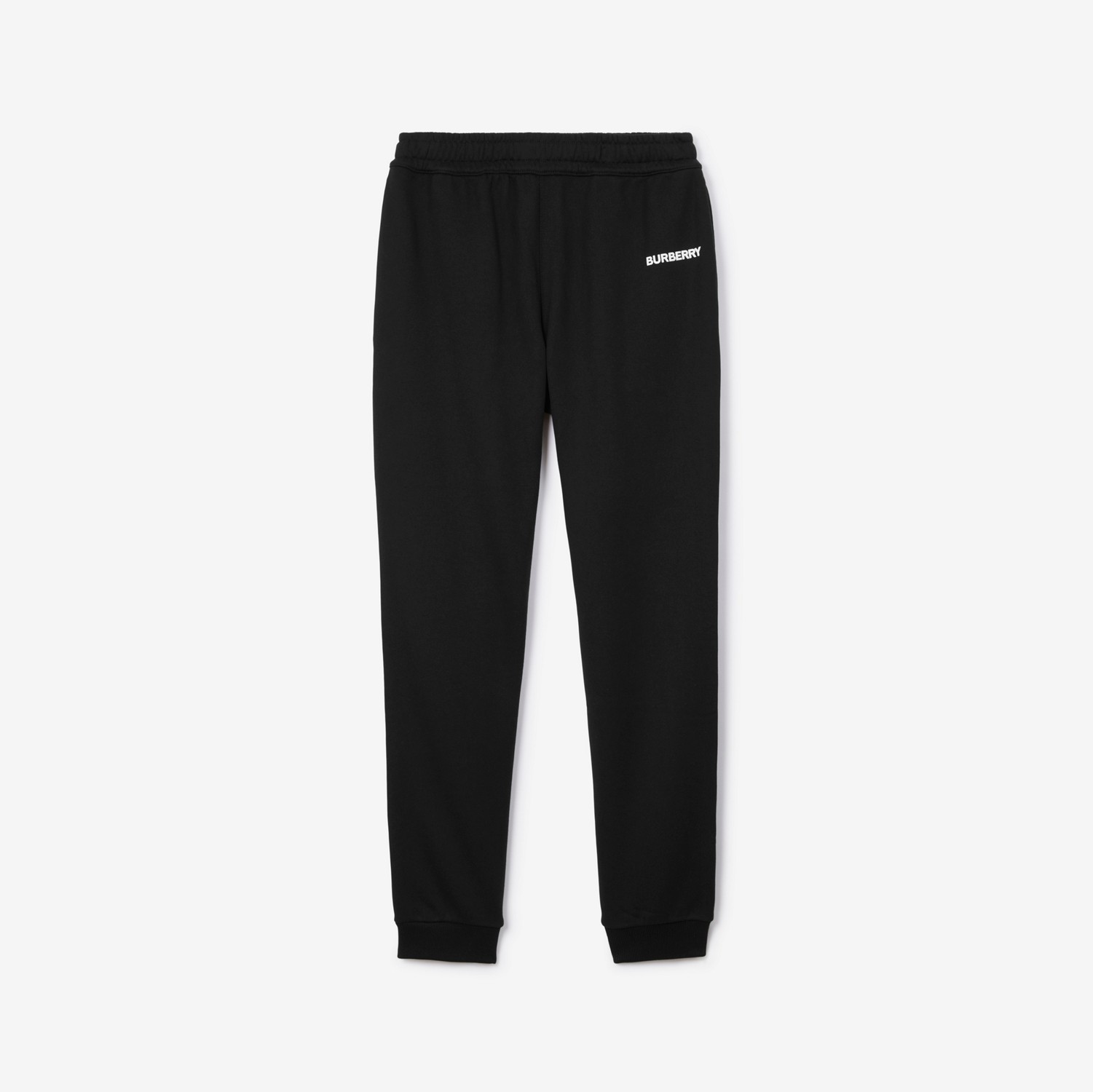 Pantaloni da jogging in cotone con logo stampato (Nero) - Uomo | Sito ufficiale Burberry®