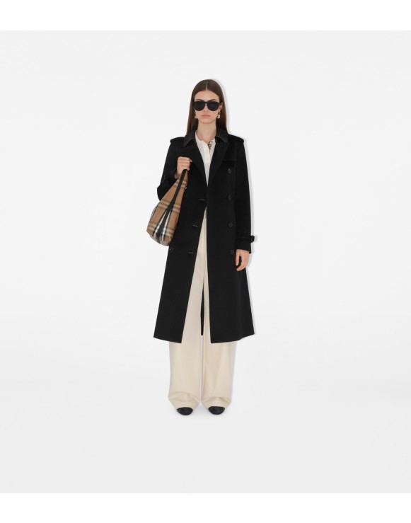 Long Cashmere Kensington Trench Coat
