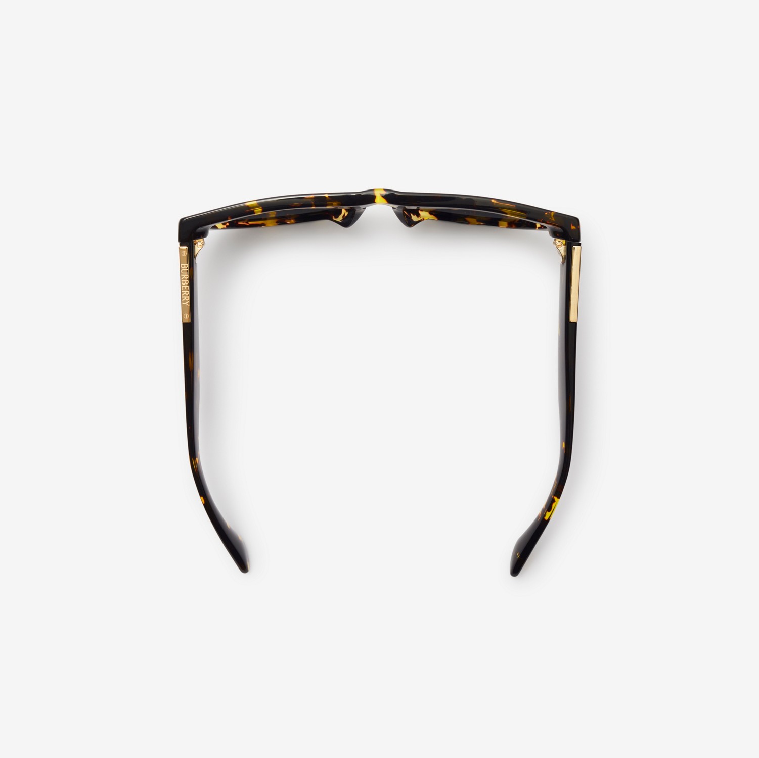 Round Frame Sunglasses in Tortoiseshell | Burberry® Official