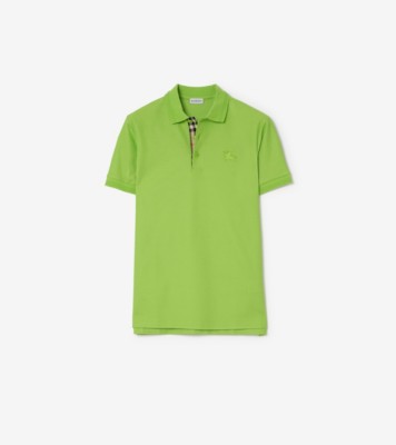 コットンポロシャツ (ケイリクスグリーン) - メンズ, コットン