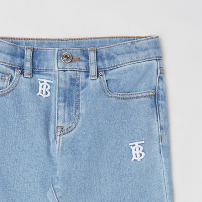 stretch denim jeans