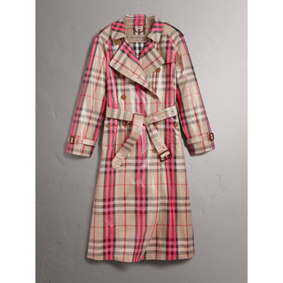 pink burberry dress