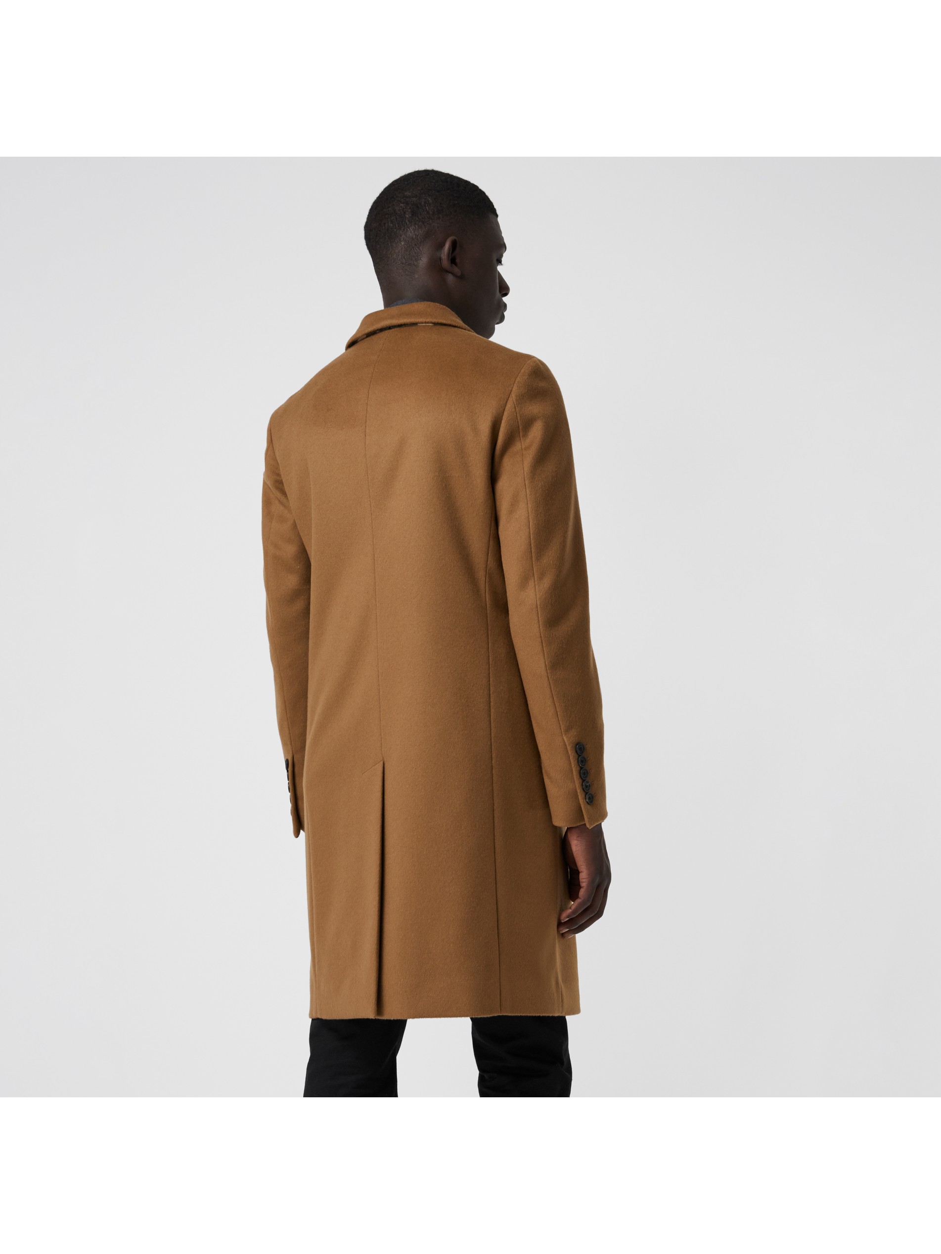 深驼色 羊毛混纺量裁大衣 产品图片21