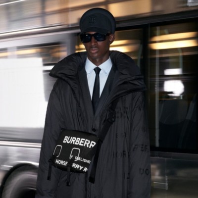 Hombre Ropa de Abrigos de Abrigos cortos Abrigo Burberry de hombre de color Negro 