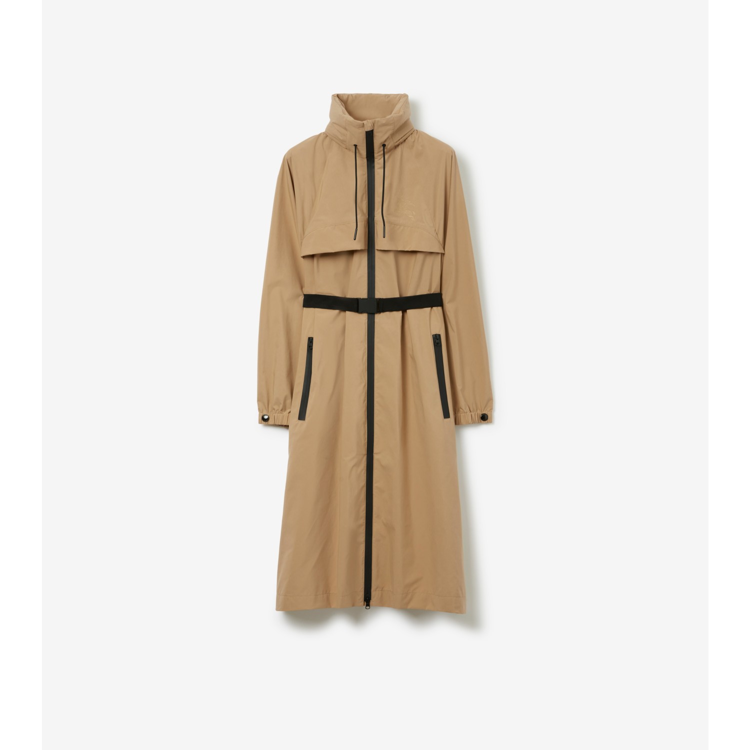 Belted Parka in Archive beige - Women, Nylon | Burberry® Official