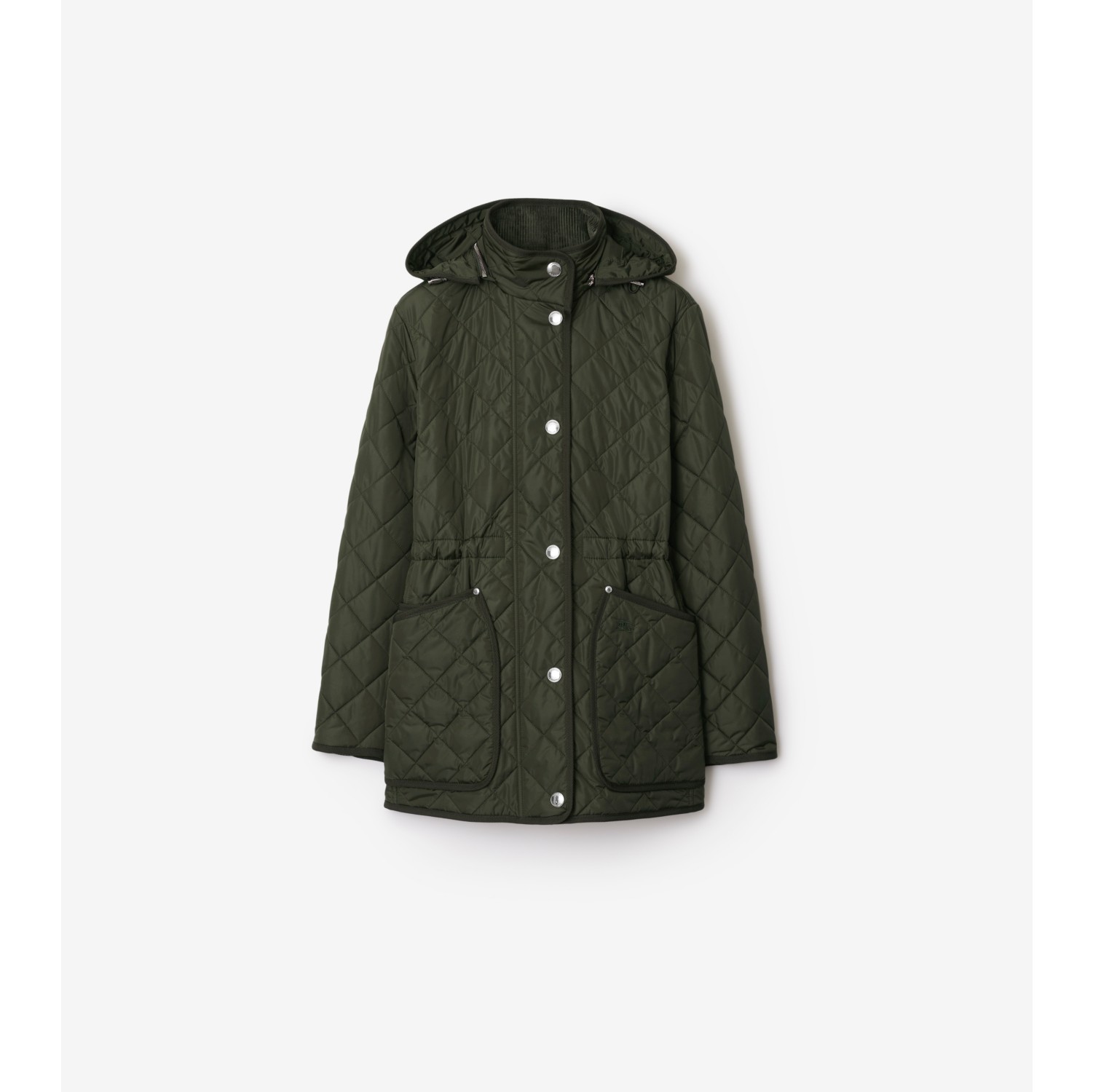 Quilted Nylon Jacket in Loch Women Burberry Official