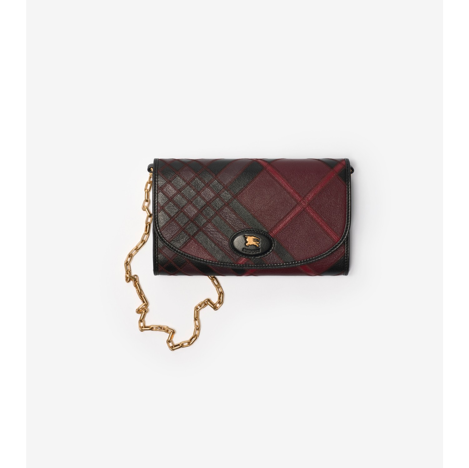 【Burberry】レディースハイランドチェーンストラップウォレット 129CD21F-5EF0-4834-B64E-