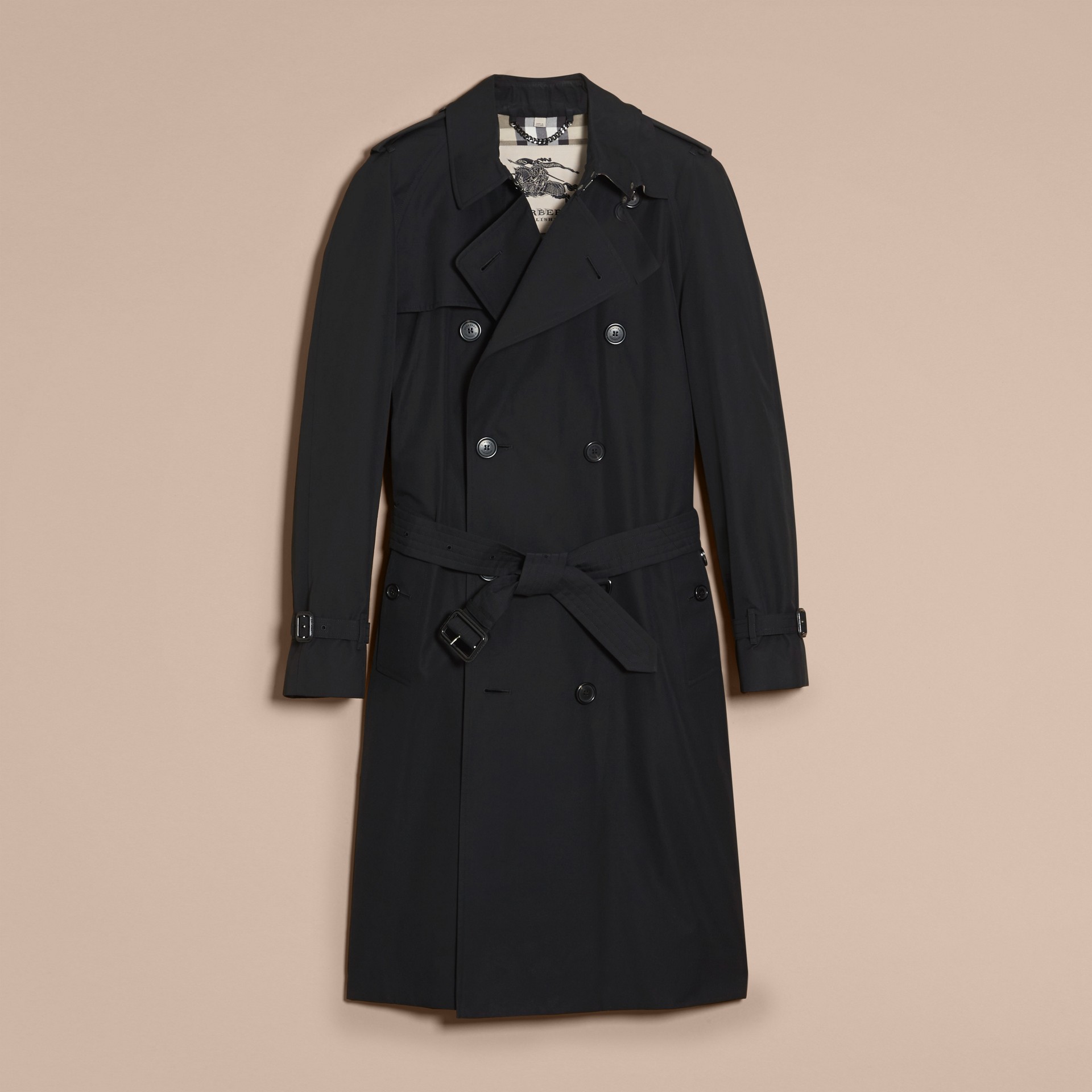 The Westminster – Long Heritage Trench Coat Black | Burberry