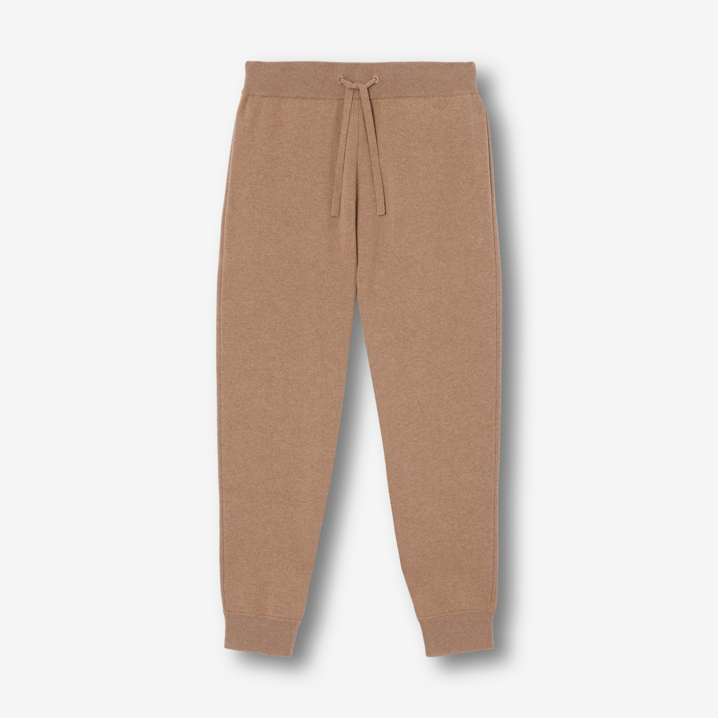 Pantalon de jogging en cachemire mélangé (Camel) - Homme | Site officiel Burberry® - 1