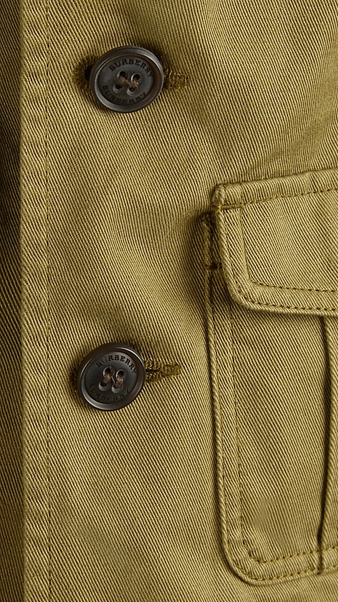 Cotton Twill Utility Jacket | Burberry
