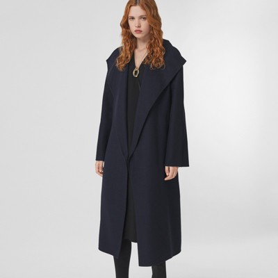 navy formal coat