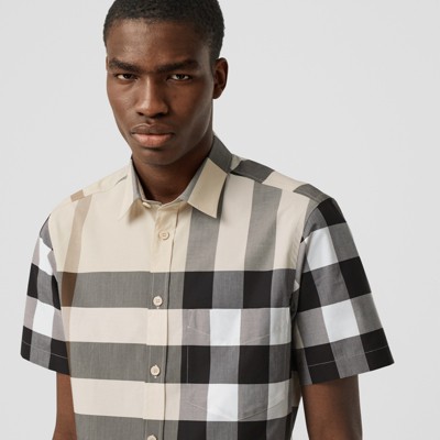 burberry dress shirt short sleeve