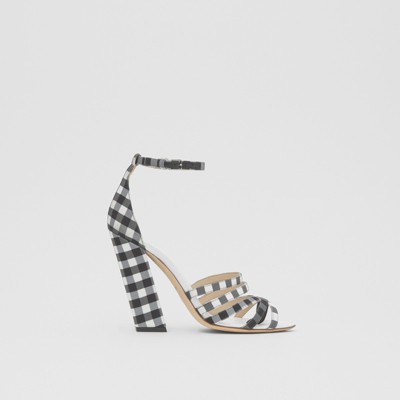 burberry sandals womens white