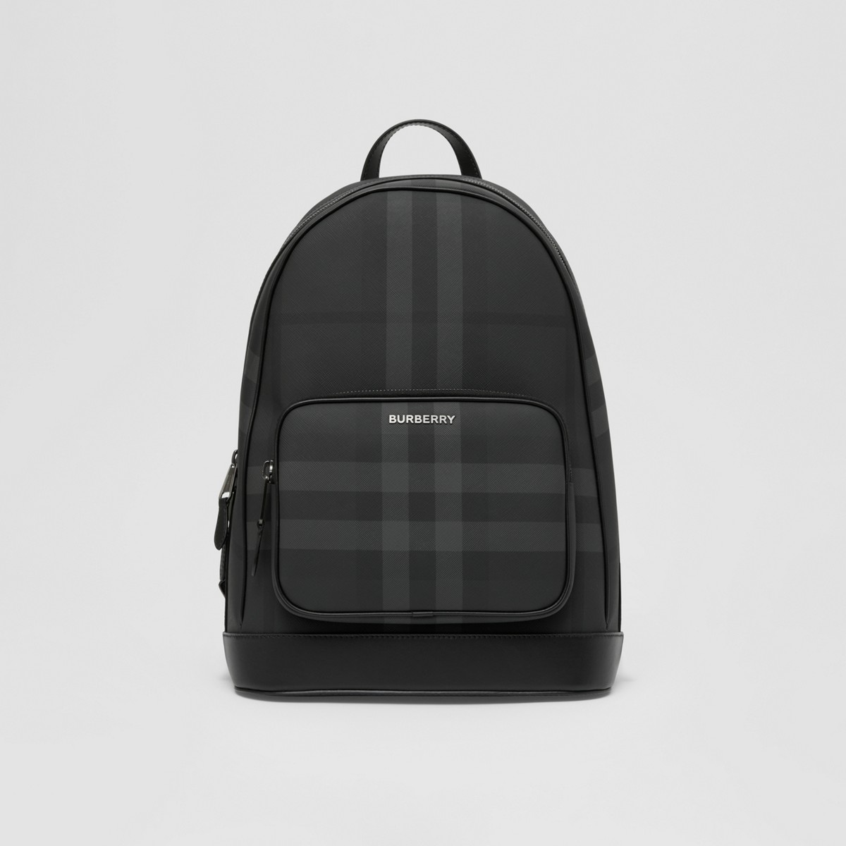 Burberry Rocco Nylon Backpack In Charcoal