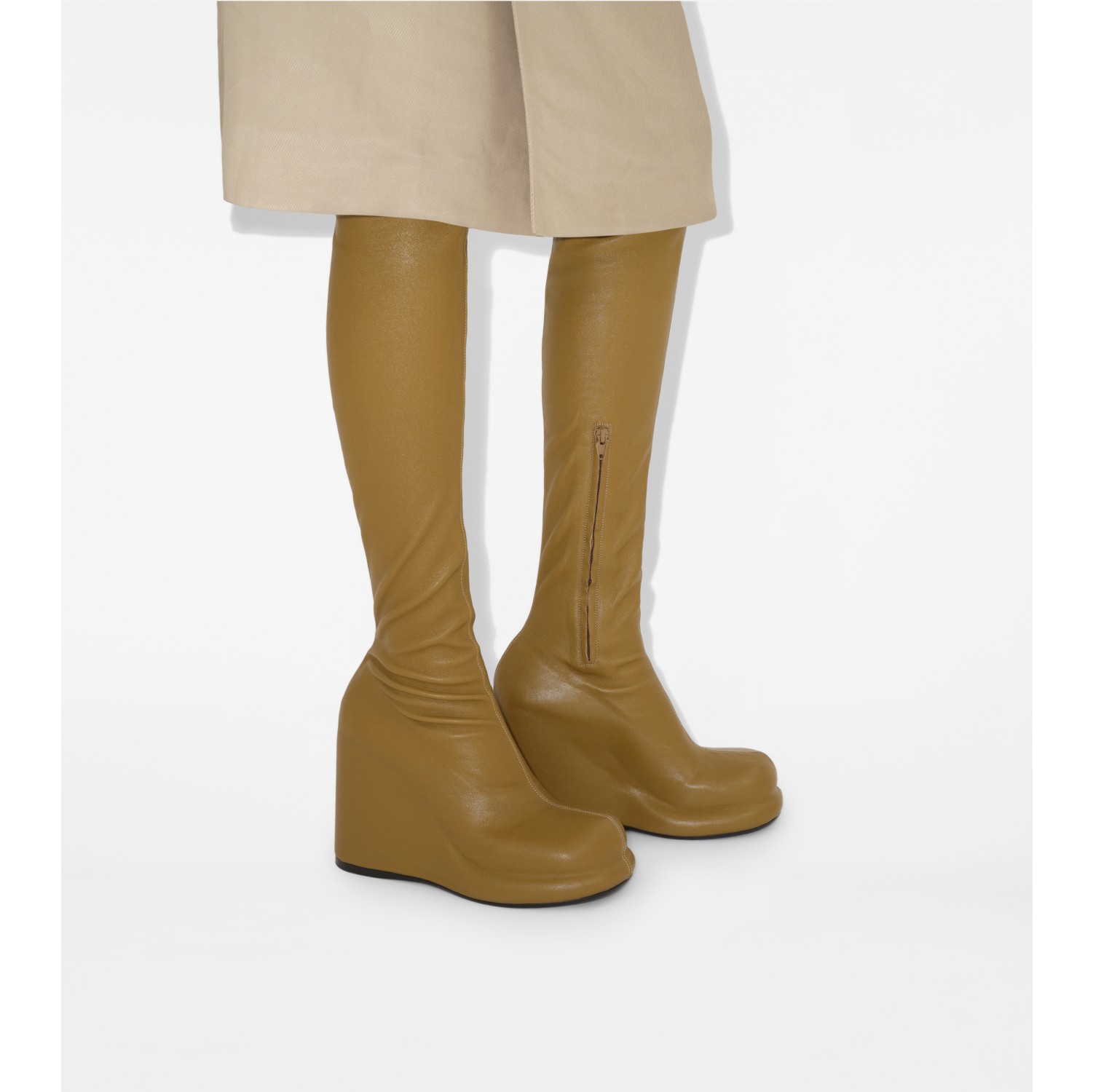 Botas altas Pillar en piel