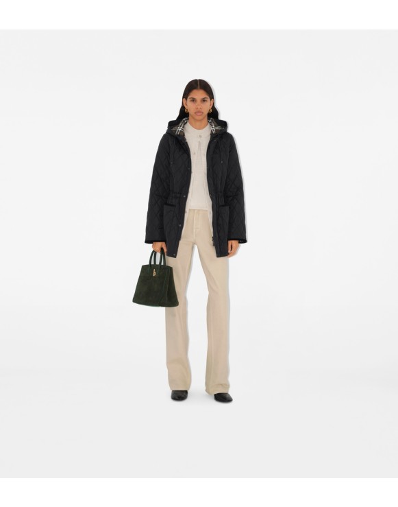 Quilted Nylon Parka