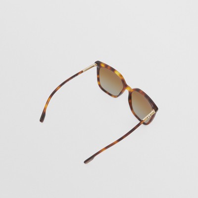 burberry oversized square frame sunglasses