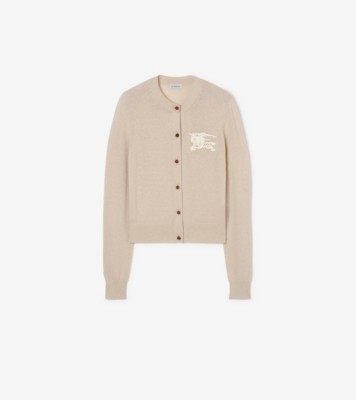 Knight Cotton Wool Cardigan in Easel beige - Women, Lace