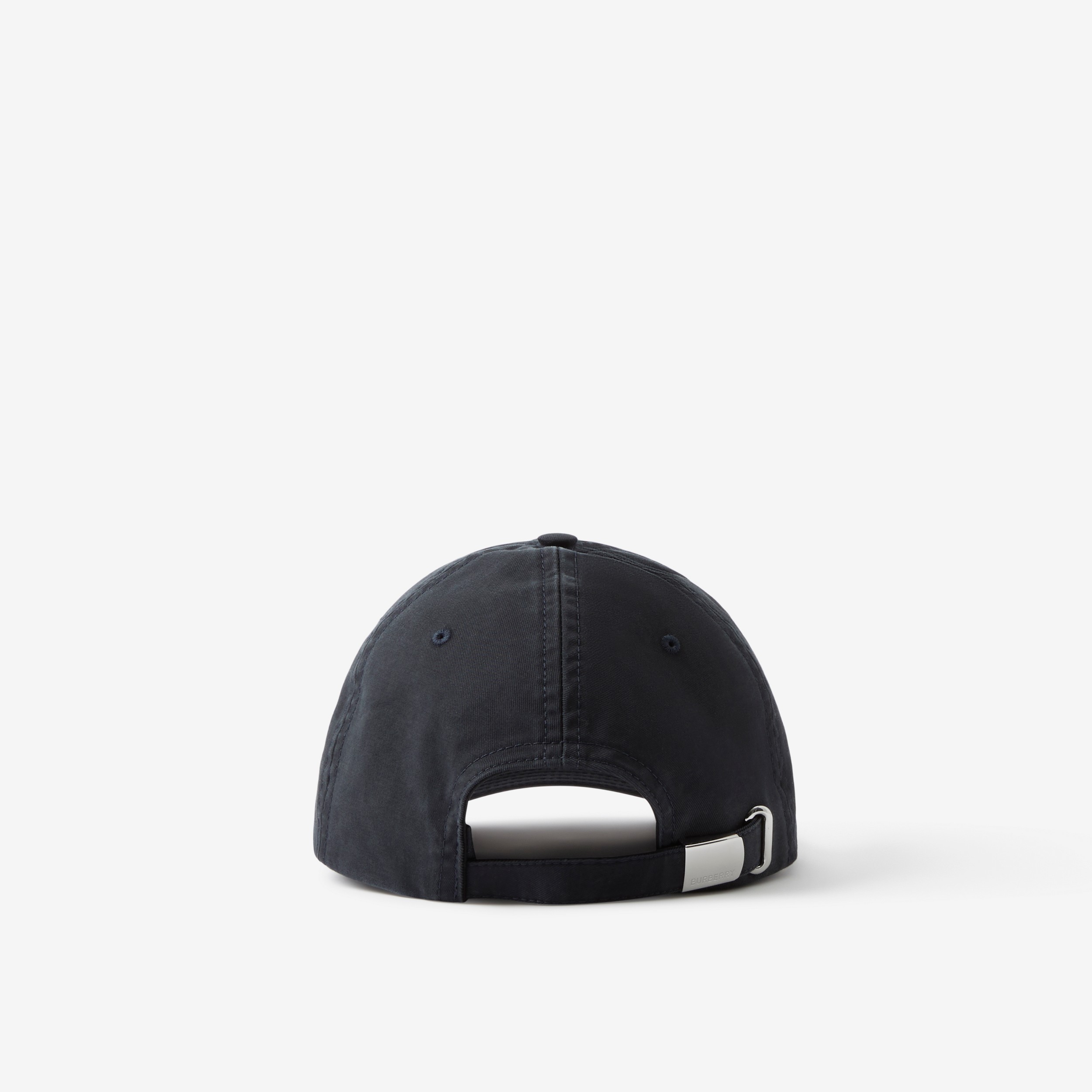 엠브로이더리 로고 코튼 개버딘 야구 모자 (네이비) | Burberry® - 3