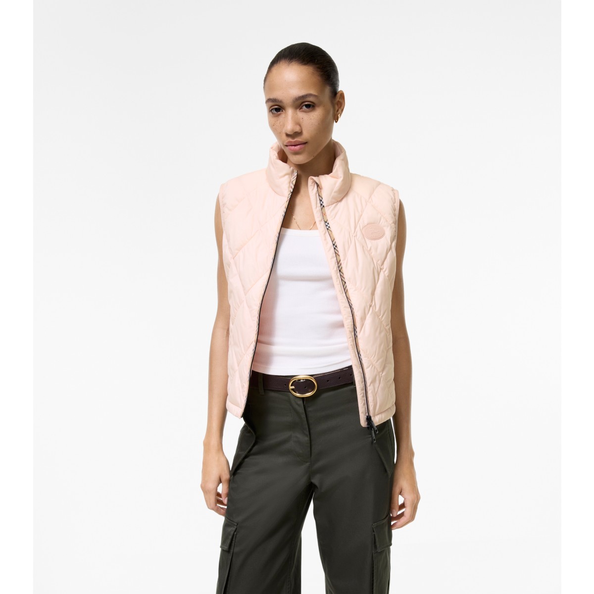  Check er-tape Quilted Nylon Cheswick Gilet