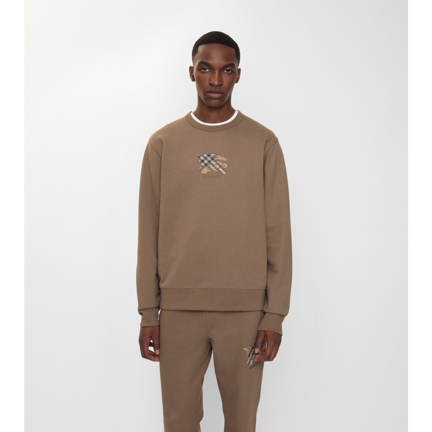 EKD Check Cotton Sweatshirt