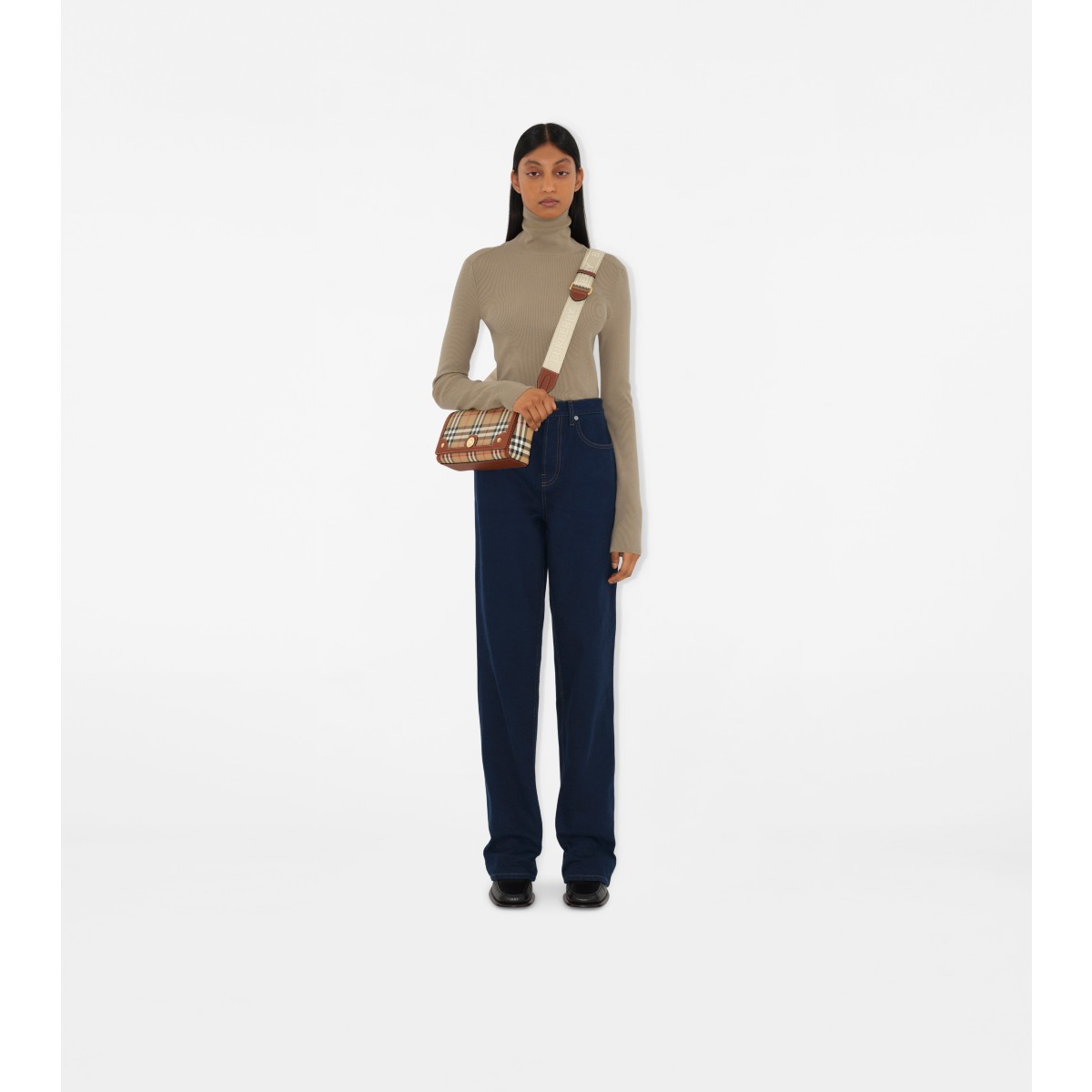  Check Top Handle Note Bag
