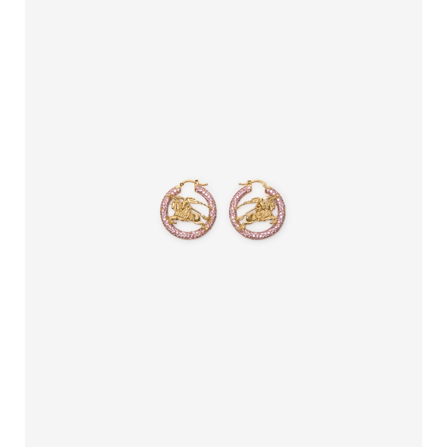 EKD Pavé Hoop Earrings