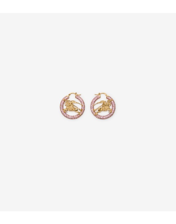 EKD Pavé Hoop Earrings
