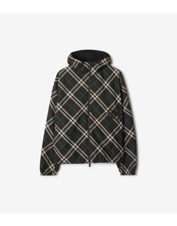 Wendbare Jacke in Check