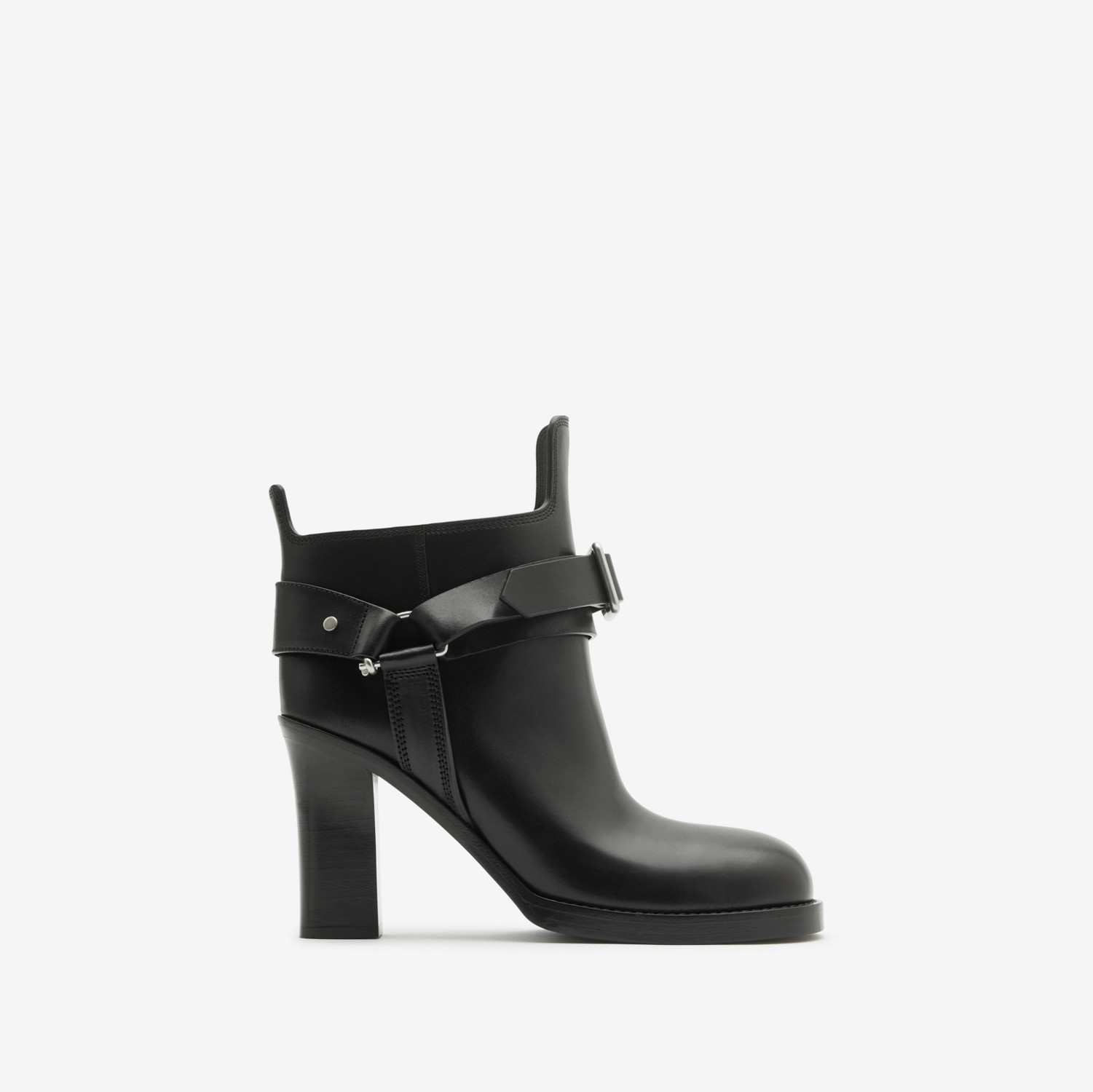 Leather Stirrup Low Boots