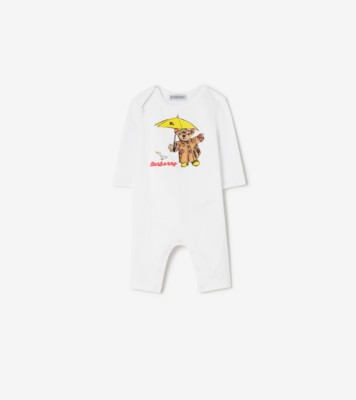 Rain Bear Stretch Cotton Jumpsuit ®